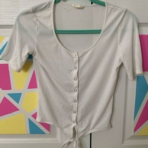 white button top